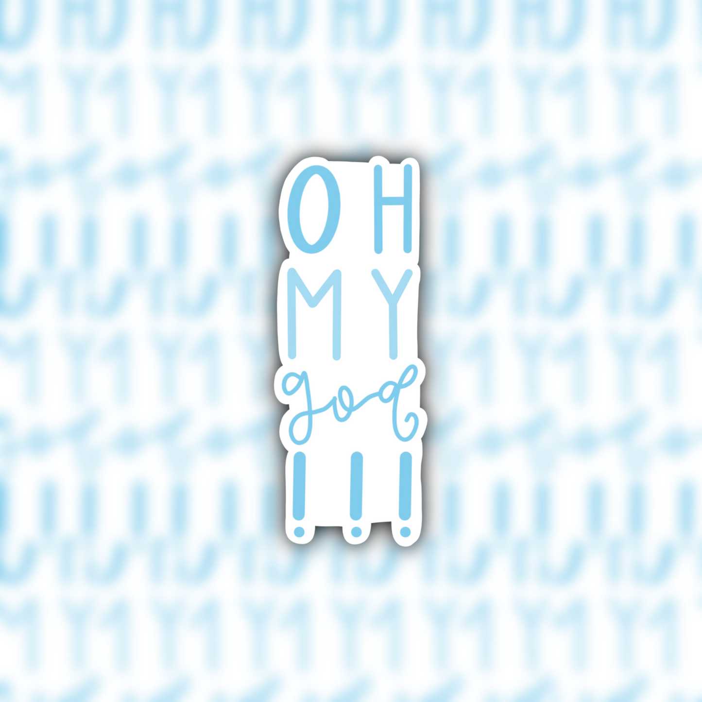 oh my god!!! waterproof sticker