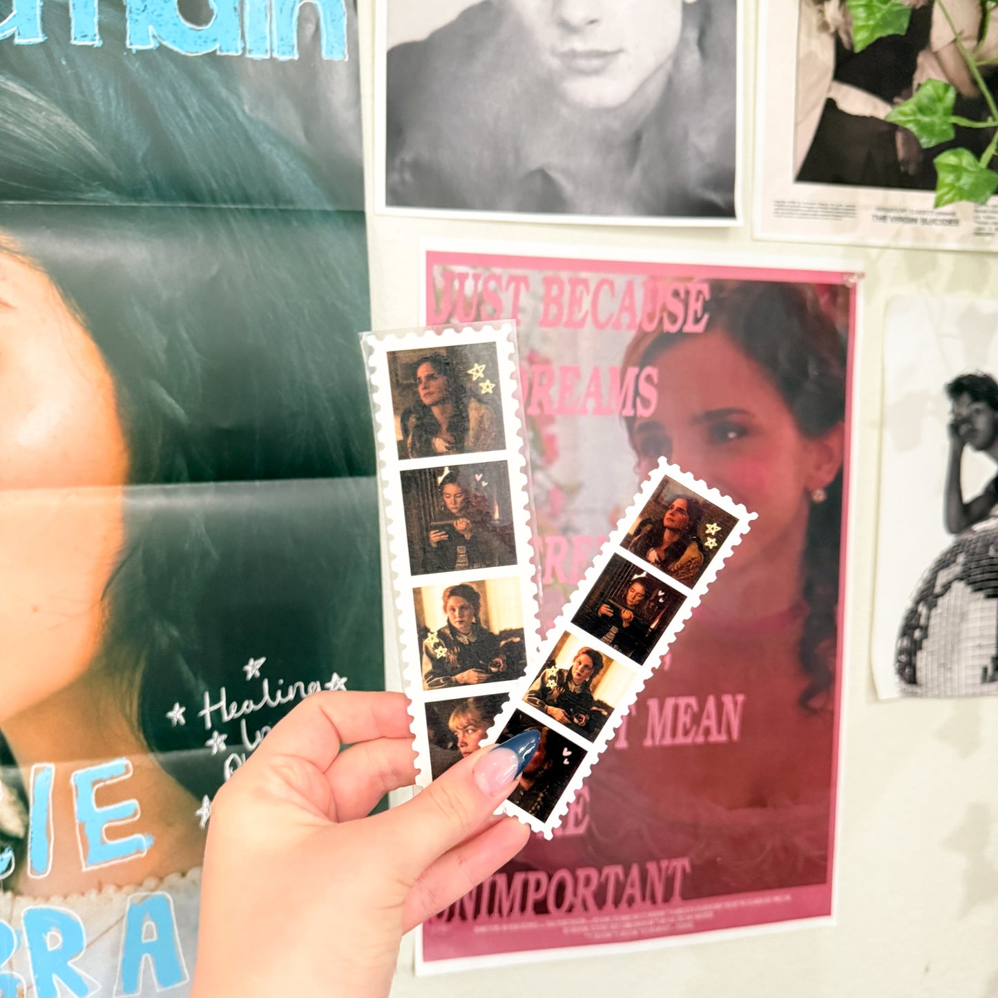 movie girl bookmarks