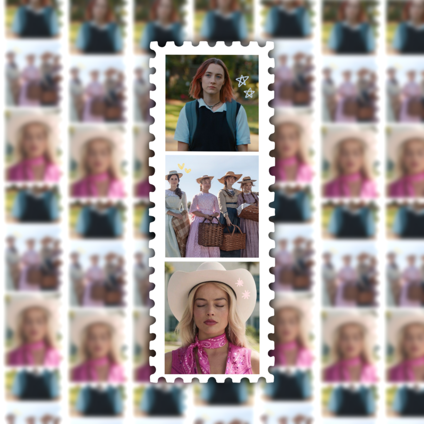 the greta gerwig waterproof sticker