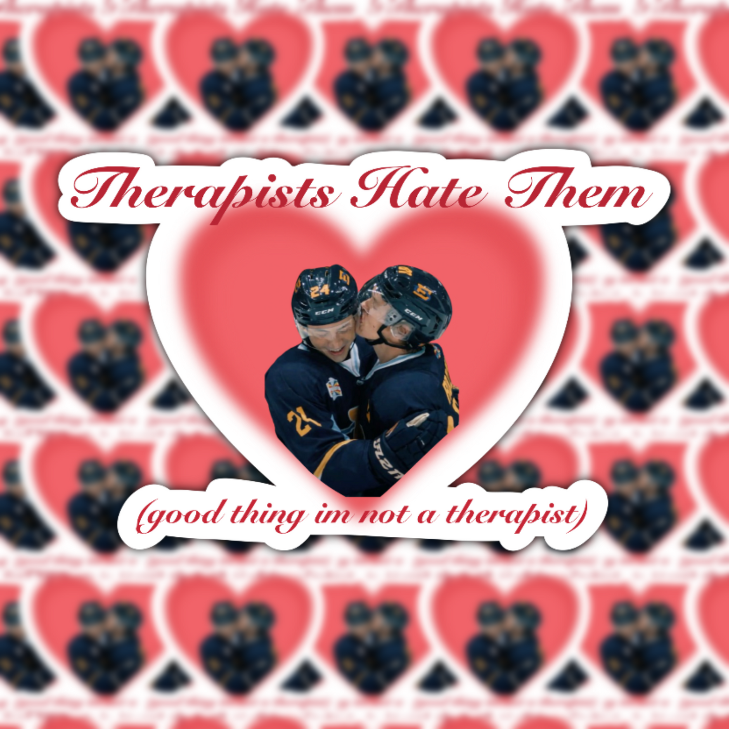 therapists hate them hollanov waterproof sticker