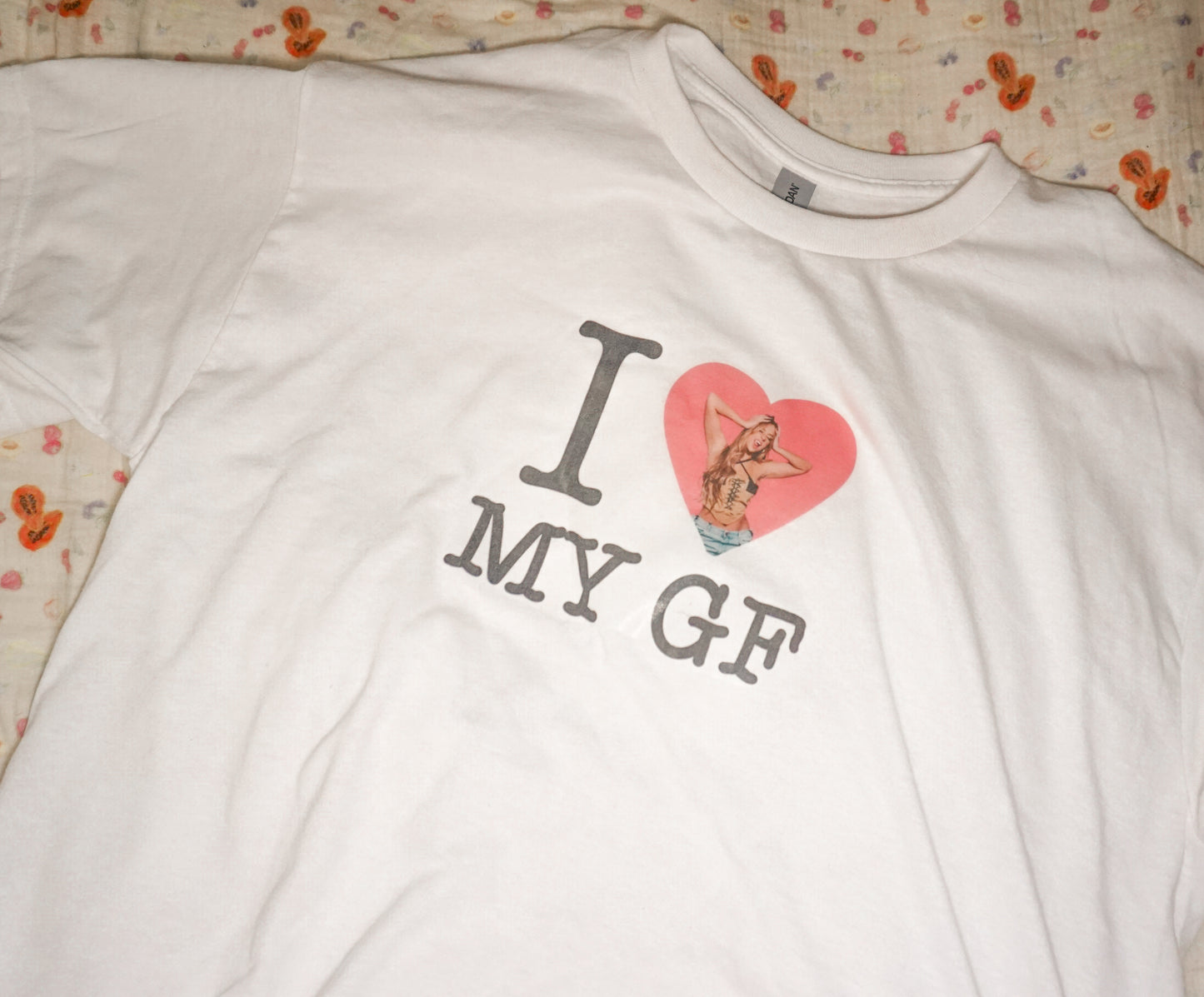 i heart my girlfriend tate tee