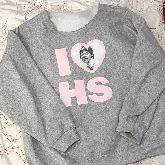 I heart HS crewneck