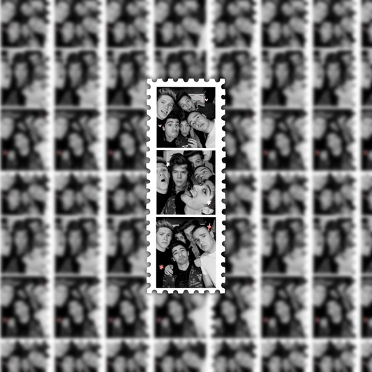 One Direction stamp waterproof sticker