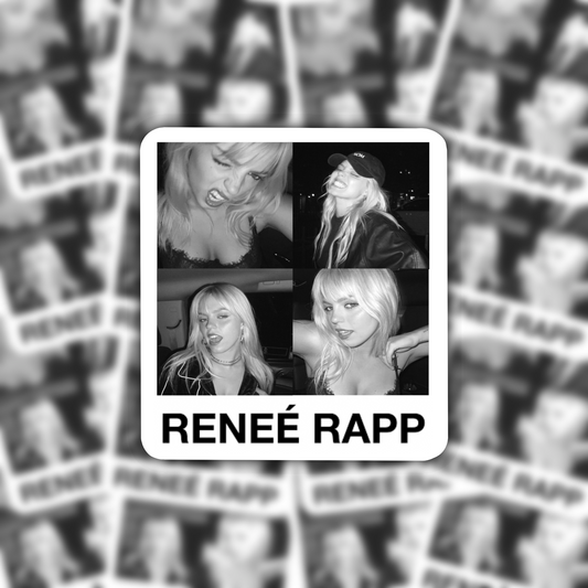 Renee photobooth waterproof sticker