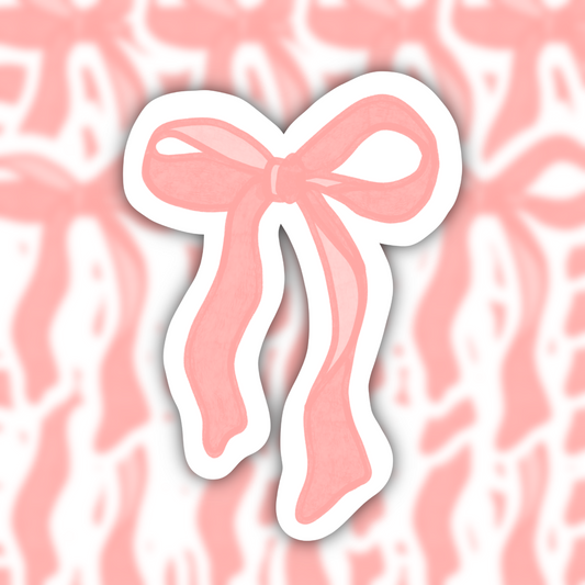 the bow bby waterproof sticker