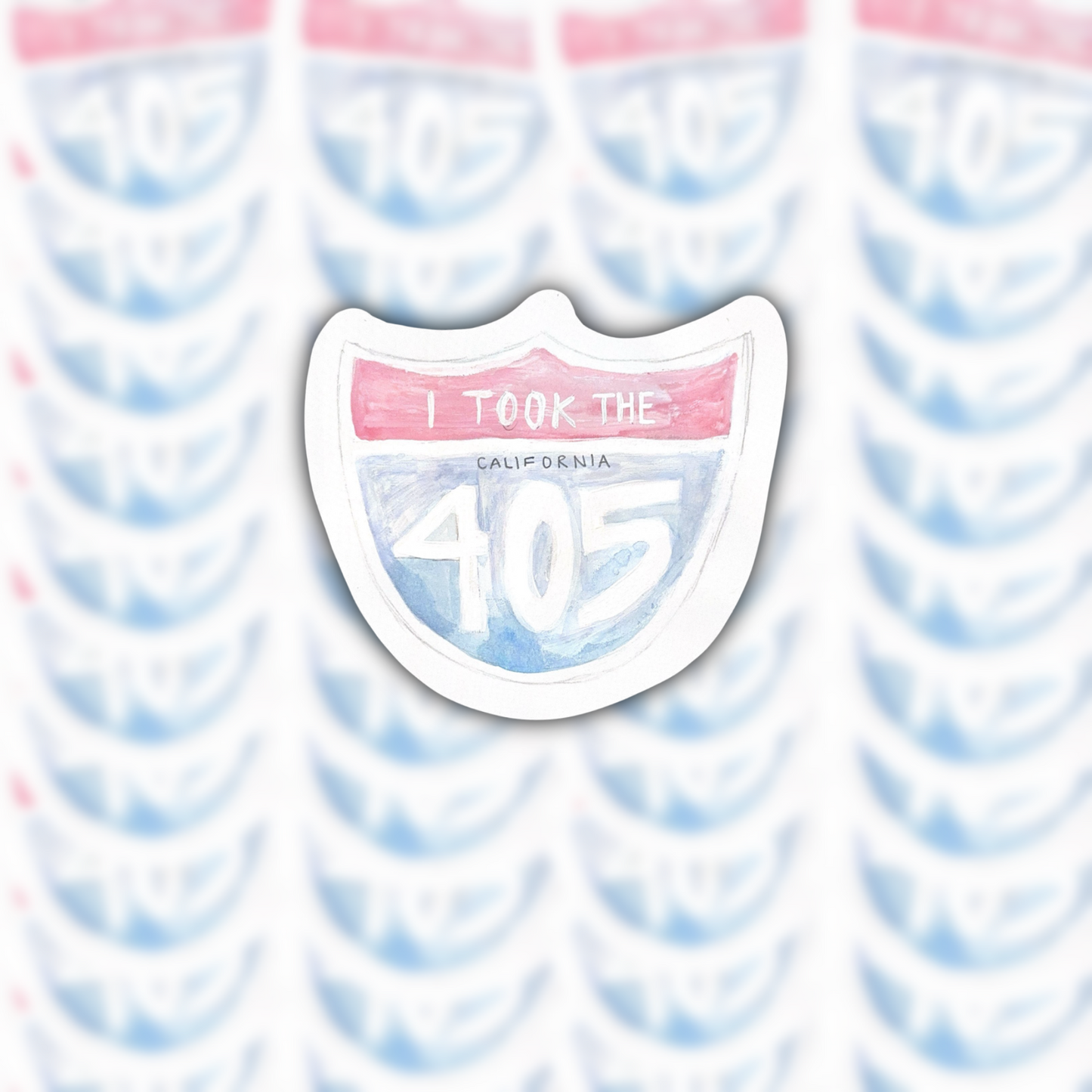 405 waterproof sticker