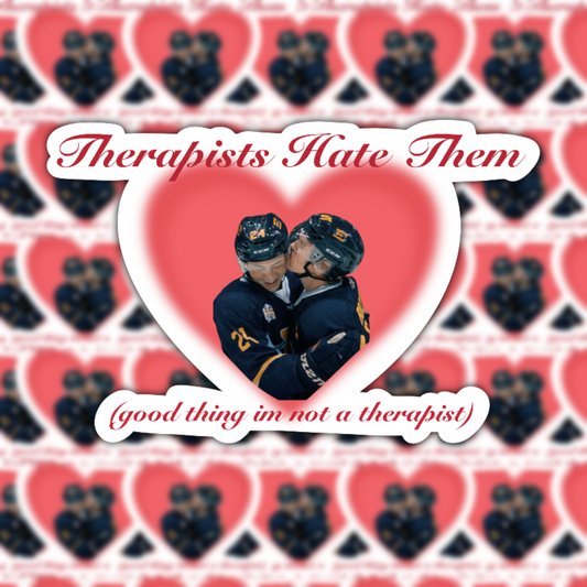 therapists hate them hollanov waterproof sticker